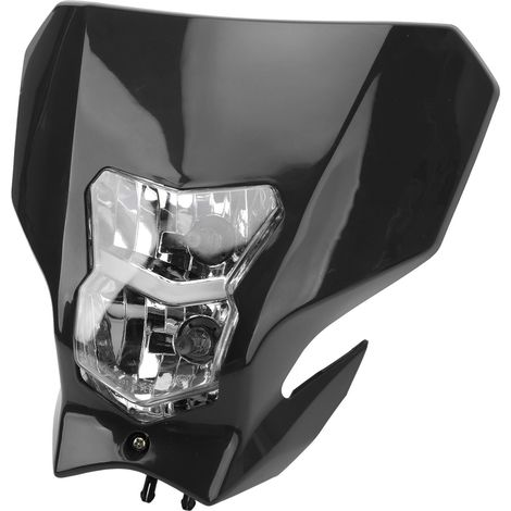 DC12V Hochleistungs-Multifunktionsscheinwerfer, verstellbar, wasserdicht, wasserdicht, für CRF450L CRF450XR, Schwarz (1/5)