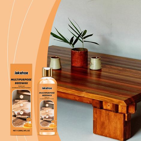 Möbelpoliermittel zum Reinigen, Aufhellen, Polieren, Aufarbeiten und Pflegen von Holzmöbeln – 120 ml -- BIEMMEDUE (1/5)