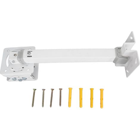 Ortviai Support de Plafond Réglable pour Projecteur Holographique 3D – Aluminium, 30–60 cm, Blanc (1/5)