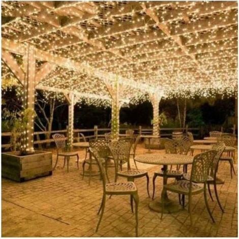 100m 600 LED Fairy Lights for Carnival, Wedding, Outdoor, Garden and Indoor Lighting (Warm White) (1/5)