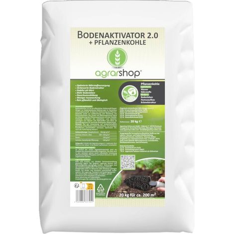 Bodenaktivator 2.0 20 kg organisch Gemüse Obstbau Rasenregeneration Gartenbau (1/5)