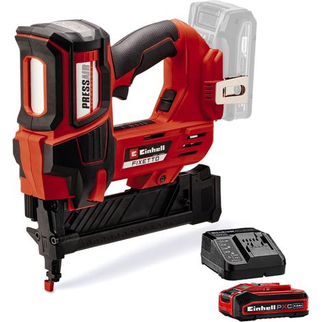 Einhell Professional PXC 18v Cordless Stapler Gun Tacker 18/38 S 18GA + 4AH Kit (1/5)