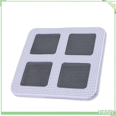 Autocollant jetable de maille de capteur de cheveux de couverture de drain de douche pour la cuisine de salle de bains (1/4)