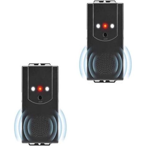 2 Pack Répulsif Ultrason Anti-Fouine pour Voiture Auto Garage Maison Repeller Anti-Martres, Fouines, Renards, Ratons Laveurs et Rongeurs (1/4)