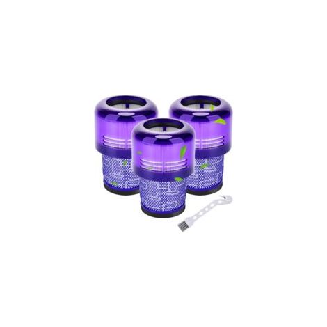 Confezione da 3 filtri per aspirapolvere cordless Dyson V11 V15 SV14 SV17 SV22 Absolute Animal Extra Pro Detect Torque Drive, ricambio lavabile - Crezuo