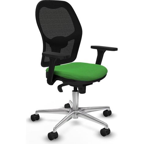 piqueras-y-crespo Silla Jorquera verde confortable para despacho (1/3)