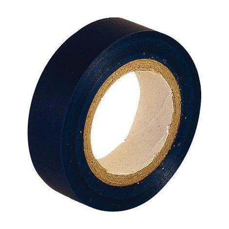 Ruban adhésif isolant bleu en pvc d'usage courant. dimension 15 mm x 10 m (RIS6) (1/2)