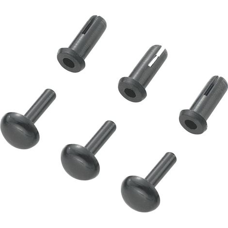 TRU COMPONENTS TC-SRR-380K203 TC-10820816 Rivet à expansion Ø du trou 3 mm noir 1000 pc(s)