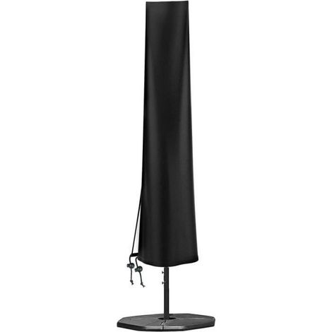 Housse de Parasol Jardin pour Diamètre 2m 4m - 420D Oxford Protecteur de Parasol de 9 à 11 Pieds - H190 x 3050cm nosku (1/4)