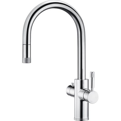 Scott & James 4 in 1 Pull Down Instant boiling Tap - ELO0087 - Chrome (1/2)