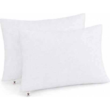 Lot de 2 Coussins de Garnissage 50 x 70 cm, Coussin à Recouvrir, Oreillers Intérieur, Rembourrage Coussins (1/5)