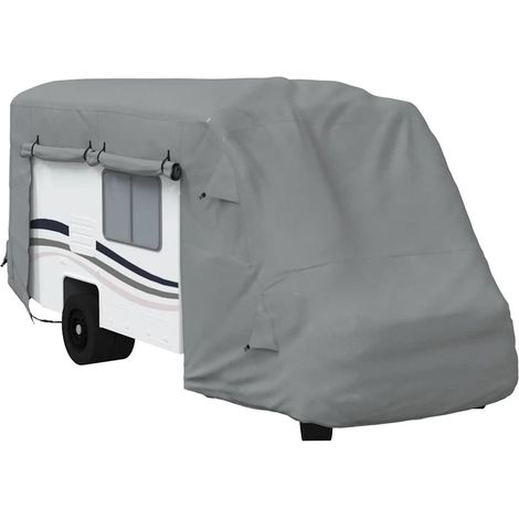 Housses de camping-car gris 610x235x275 cm tissu non tissé