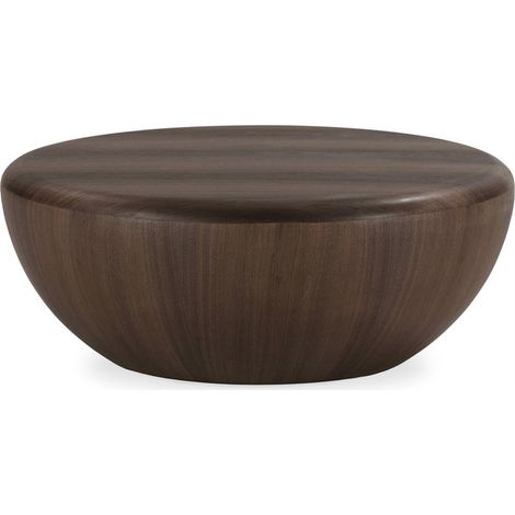 Table basse ronde en noyer - Noyer (1/2)