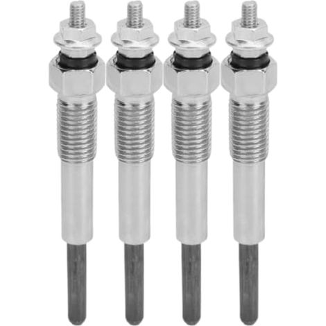 4 bougies de préchauffage incandescentes 9825119780 de remplacement pour moteur ISUZU C240 C190 C201 C221 4BA1 D500 4FA1 12V