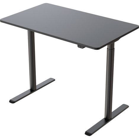 Lykke Elektrischer Tisch 140x70cm Nordic, schwarz (1/3)
