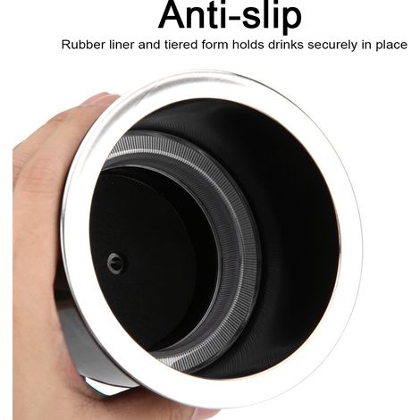 Porte-gobelet en acier inoxydable RGB pour voiture et bateau + télécommande (1/5)