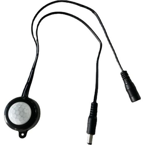 Dc5V-24V 12V 5A Pir Corps De Mouvement Infrarouge Capteur De Detecteur De Capteur Photosensible Commutateur Pour Diodes Electroluminescentes Bande De Lumiere, Noir (1/4)