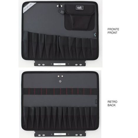 Panneau à outils GT LINE PTS pour valise NEW MEGA WHEELS avec poches élastiques
