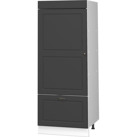 Dispensa da cucina Fame-Line, Oro-antracite rustico/Bianco, 60 cm, Vicco (1/5)