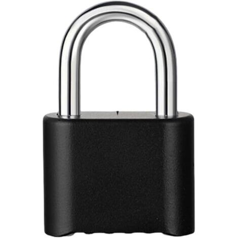 Cadenas, Cadena Code, Sans Clé, Alliage de Zinc, Anse Robuste, Noyau de Serrure Mécanique Lisse, pour casiers (1/5)
