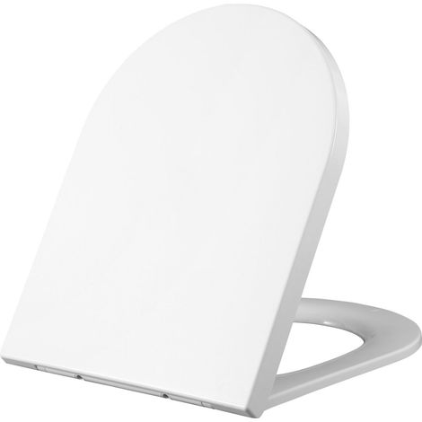 Ersatz WC Sitz zur Soho Whirlflush Serie Weiß (1/4)
