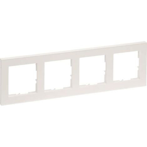Plaque de finition Legrand seano+ 4-fach rahmen traditionnelle IP20