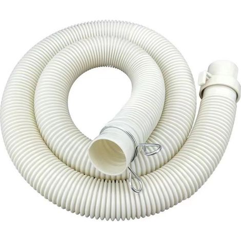 Tuyau d'évacuation d'eau pour machine à laver automatique Raccords universels intérieurs pour tambour à vagues-1.2m31mm, blanc, 1pc