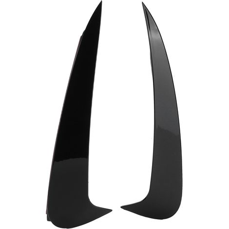 Lames Déflecteurs Noir Coques Latérales Pare-chocs Arrière Compatible Mercedes Classe C Coupé C205 2015+ (1/5)
