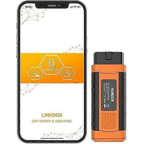 Détecteur de pannes de voiture HUMZOR OBD pour téléphone portable avec Bluetooth 5.2 (1/4)