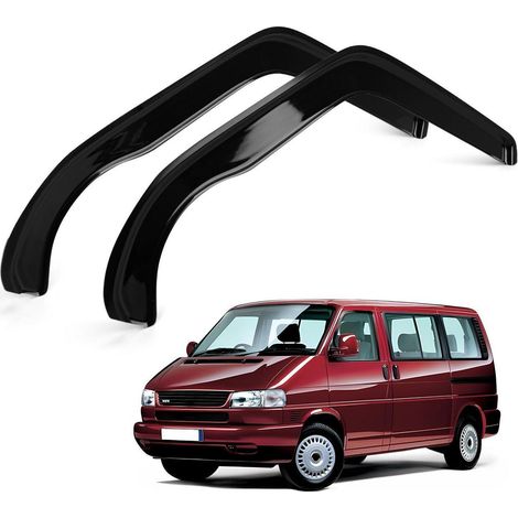 Windabweiser für VW T4 1990-2003, 2er Set Schwarz, Seitenfenster, Regen- & Windschutz (1/5)