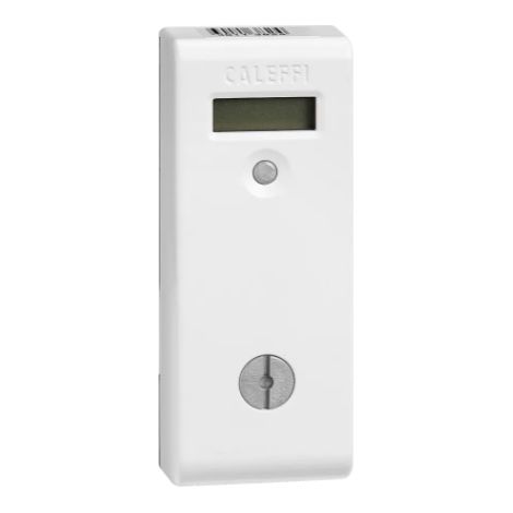 Acquisitore di consumi termici e di acqua sanitaria. Caleffi MONITOR-PULSE 720030  Bianco