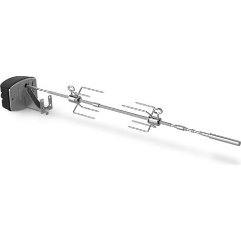 girarrosto per barbecue a pellet weber searwood e barbecue a gas spirit