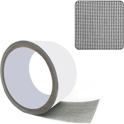 Ruban de réparation fibre de verre pour moustiquaire de fenêtre ou porte (1/5)