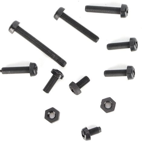 Kit de 160 Vis et Écrous en Nylon M3 pour Assemblage et Réparation