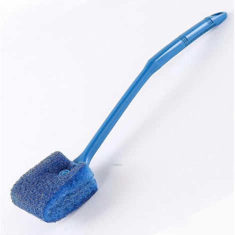 Grattoir à algues pour aquarium de 15,4 pouces, brosse éponge double face, nettoyeur à long manche pour aquariums en verre et cuisine domestique ( ) (1/5)