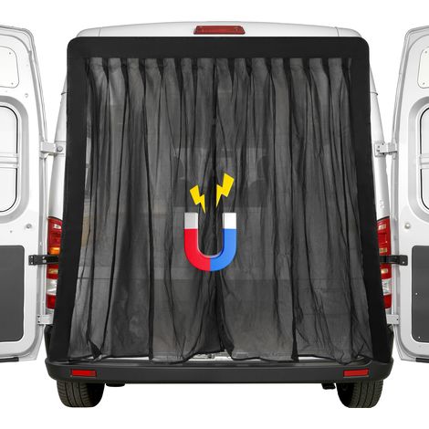 Wolketon Zanzariera magnetica per auto 165x165 cm Protezione anti-insetti per porte di auto, furgoni, SUV e campeggio