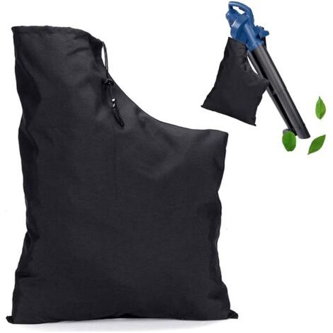 Sac Aspirateur de Souffleur Feuilles, Sac de Rangement pour Souffleur de Feuilles, sac de rangement avec cordon de serrage, Sac de Collecte Universel pour Feuilles de Jardin, Sac Collection (1/5)