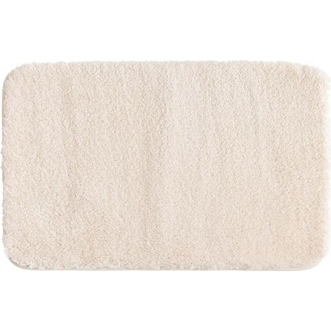 Tapis de Bain en Microfibre "Mael" 50x80cm Naturel (1/5)