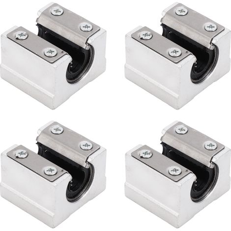 blocs de glissement à billes en aluminium pour mouvement linéaire SBR10UU pour machines-outils CNC (1/5)