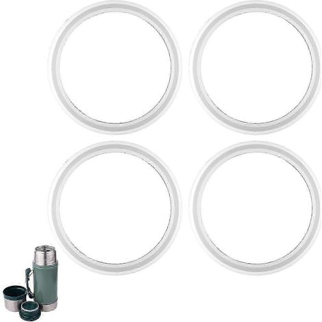 4 joints en silicone pour bocaux alimentaires Stanley Classic de 710 ml (24 oz), anneaux d'étanchéité pour couvercles de bouteilles isothermes, sans BPA : (1/4)