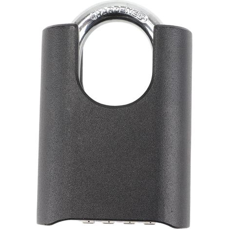 Serrure à combinaison, cadenas à 4 chiffres, conception de faisceau enveloppé de manille de 8mm, pour porte, clôture, Garage, boîte à outils, casier d'école. (1/2)