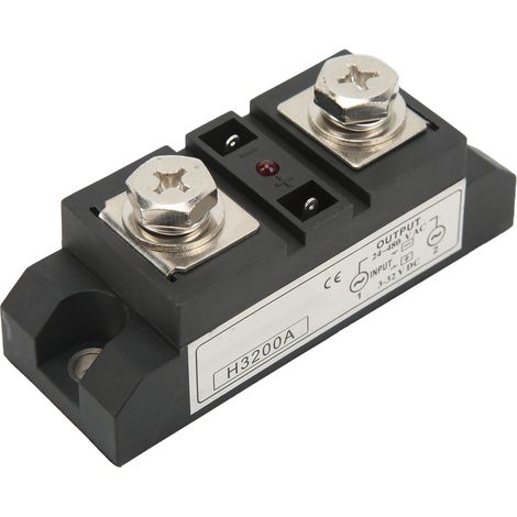 Relais statique industriel H3200A 200 A CC-A basse consommation (1/5)