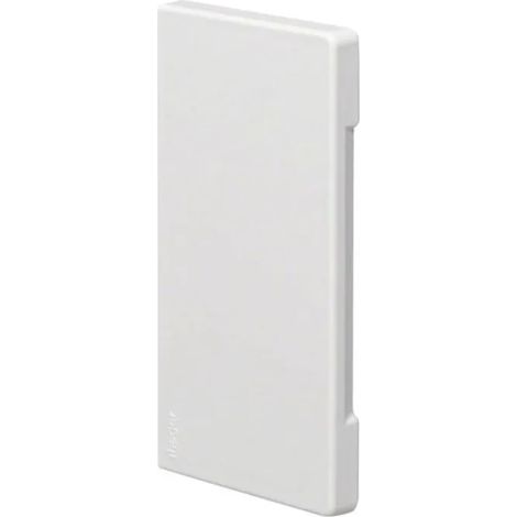 Tapón final Hager br6513069016 material PC ABS encaje
