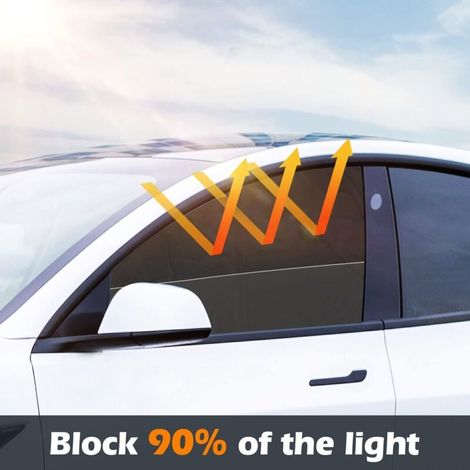 Rideaux Voiture Magnétique 4 Pièces, Pare Soleil Voiture Bébé, Pare Soleil Occultant Latérale Protection UV, Protection Vie Privée (1/4)