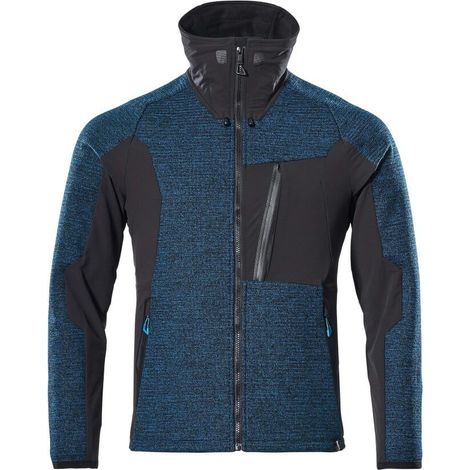 MASCOT Advanced Zip Knit Work Jacket - Triple capa - 17105-309-Ocean Blue-M