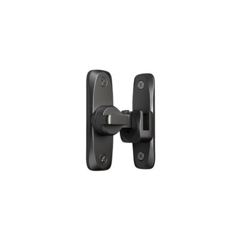 90/180 Degrés Loquet de Porte Rabattable, Verrou Porte Loquet Porte Coulissante Fermeture Porte Coulissante Serrure Porte Coulissante Serrures de Portes Verrou de porte coulissante noir - Crezuo