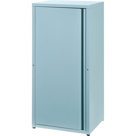 Mobiletto/scaffale in metallo e acciaio 88 x 40 x 35 cm blu grigio 030008902