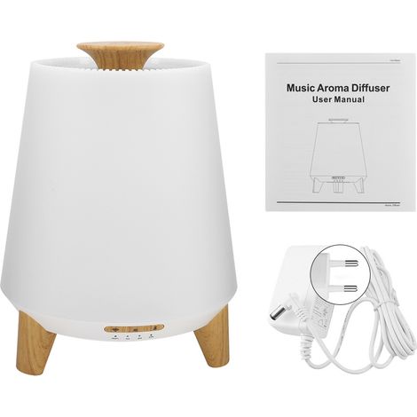 Diffuseur d'huiles essentielles intelligent avec WiFi, ultrasonique, lumière d'ambiance et humidificateur (prise UE) (1/5)