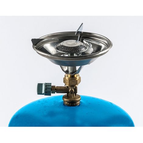 Réchaud de camping grand format ø22cm à gaz (1/3)