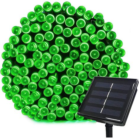 Guirlande Solaire - 200 LED - 22 M - Étanche IP65 - 8 Modes - Pour Jardin Extérieur Balcon Fête - 1 Pièce (1/5)